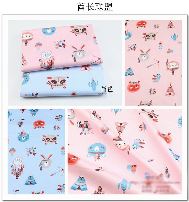 Pandabeer twill katoenen stof diy patchwork quilten naaien knutselen kussens baby huis beddengoed decoratie tilda teido tissus kleding