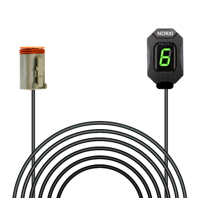 Gear Indicator Gear Meter For Harlei Motorcycle Plug Play EFI Engine Ecu Plug Mount 6 Speed 1-6 Level