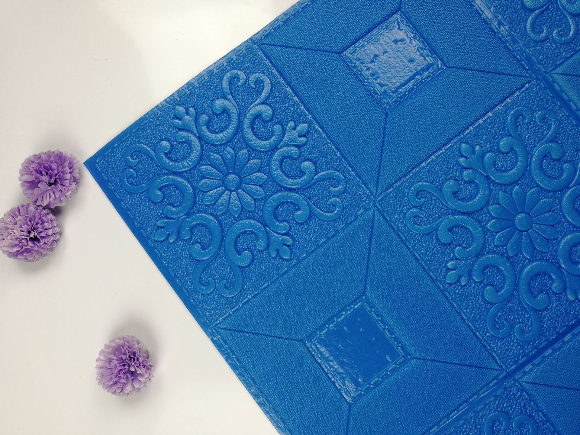 3D Stereo Wall Stickers Self-adhesive Ceiling Decorative Panels Roof Foam Wallpaper Living Room Home Decor Bedroom TV Background