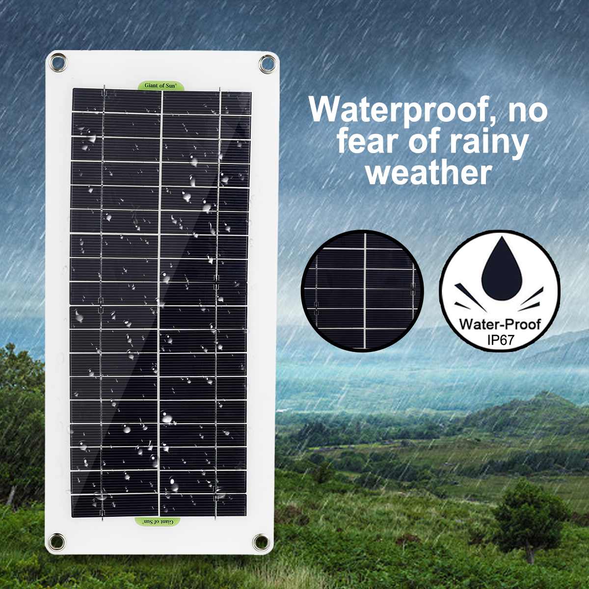 1000W Solar Power Inverter Solar Panel Dual USB Solar Panel Kit Outdoor Battery Supply Charger+Controller+Inverter 10A/60A/100A