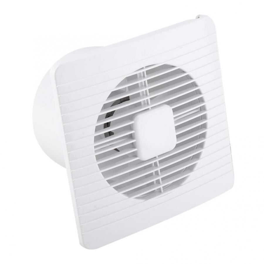 Bathroom Exhaust Fan 20W 220V Wall Mounted Exhaust Fan Low Noise Home Bathroom Kitchen Garage Air Vent Ventilation