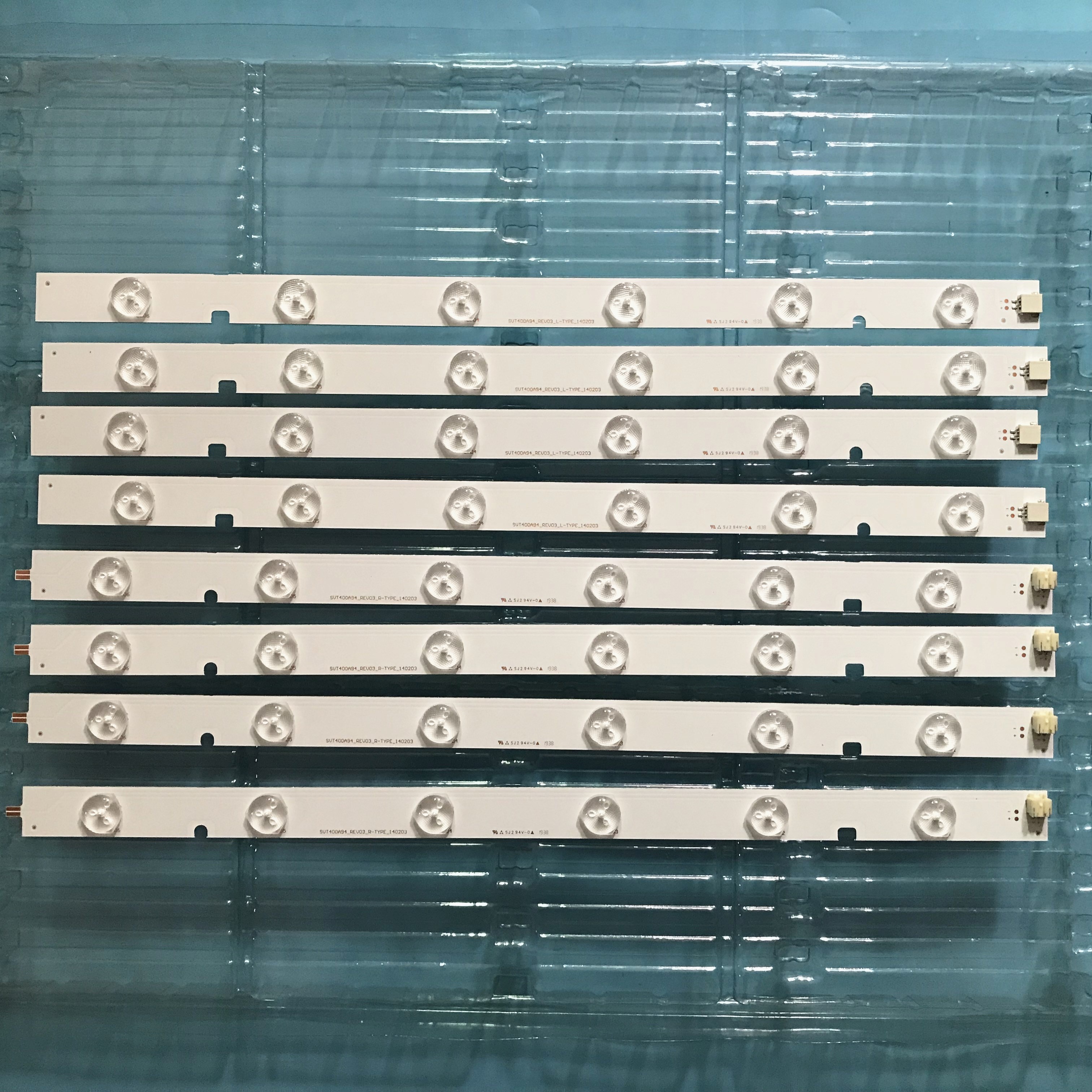 Kit 8 stuks LED Backlight Strip voor TOSHIBA TV 40L2400D SVT400A94-REV03-R L