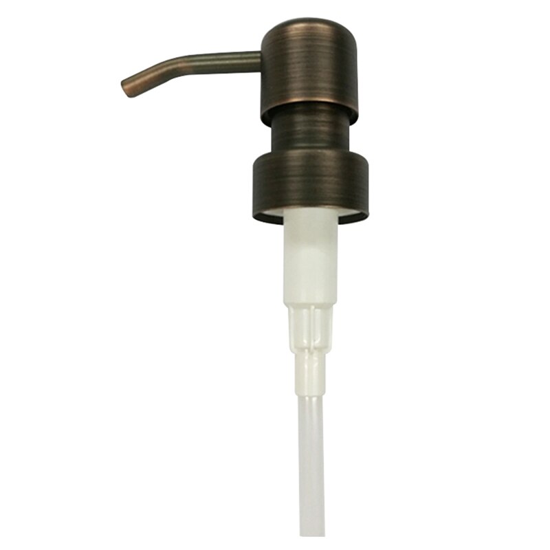 Kitchen Bathroom Retro Metal Dispenser Replacement Soap Pump Liquid Lotion Bottle Replacement Pump Household Accessories