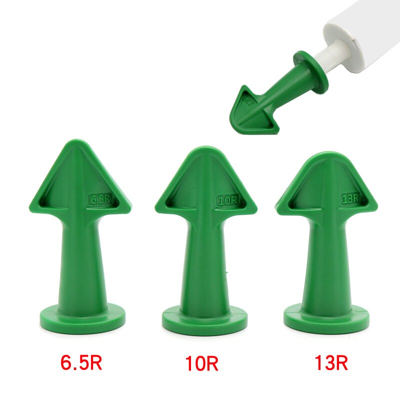 Caulk Tools Caulk Finishing Tool Kit, Caulk Nozzle & Scraper Set Grout Caulk Sealant Finisher