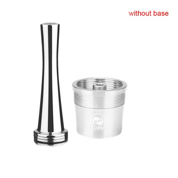 Icafilas rustfritt stål gjenbrukbart illy kaffefilter tukle sett påfyllbare kapsler pod tukle til illy  x9 x8 x7.1 y5 y3 y1.1: 1 kapsel 1 tukle