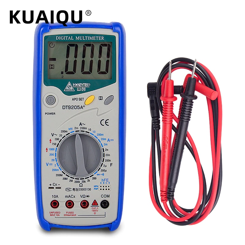 Digital Multimeter LCR Meter Capacitor Tester Voltage Indicator Transistor Tester Feelers For Multimeter With Probe