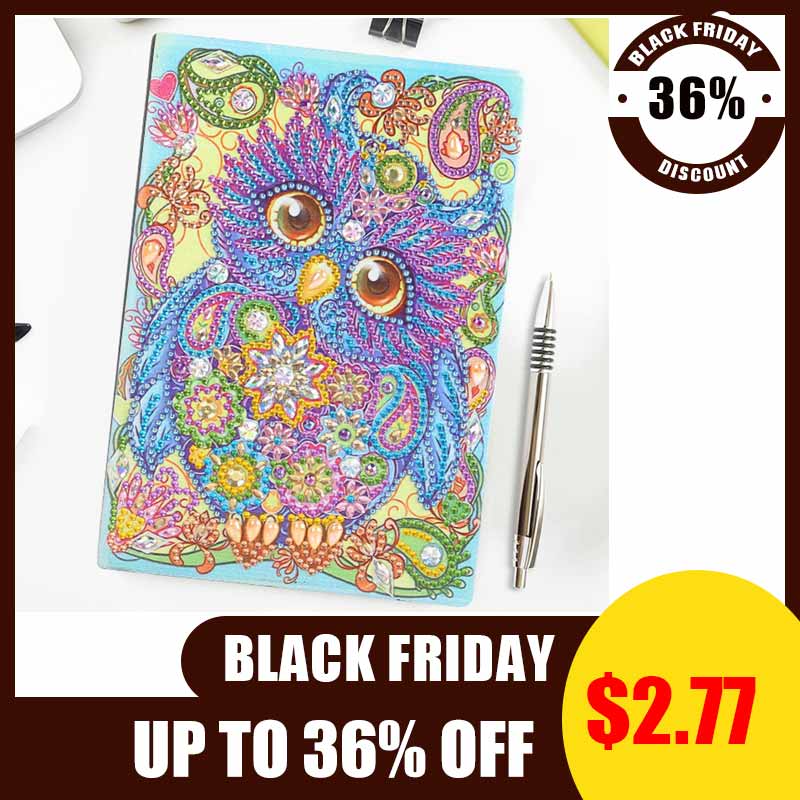 Carnet de peinture au diamant 50 Pages | Bricolage, broderie diamant, Mandala, forme spéciale, point de croix, agenda