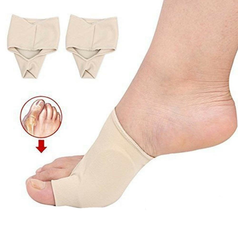 Storetå knyst skinne glattejern korrigerer fod smertelindring hallux valgus begge fødder terapi fodpleje let at have på