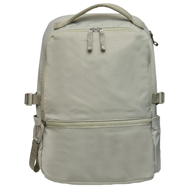 Travel Backpack for Junior And High School Students Multi-Functional Double Shoulder Bag Business Computer Bag Nylon Material: GRAY