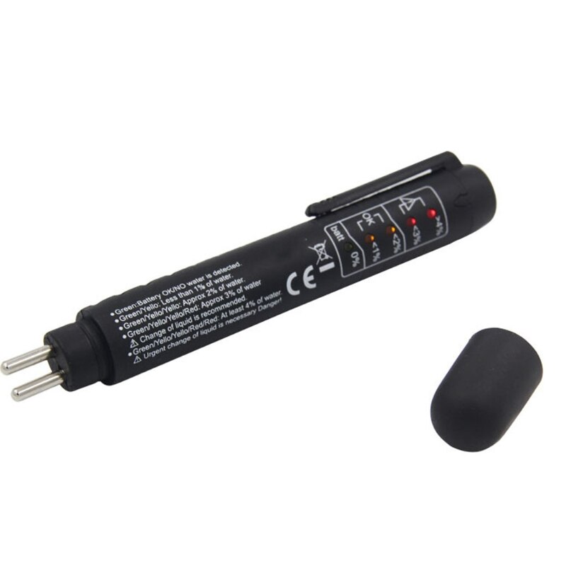 Car Brake Oil Detection Pen Brake Fluid Tester Mini Electronic Pen for Vehicle Automobile Diagnostic Tool