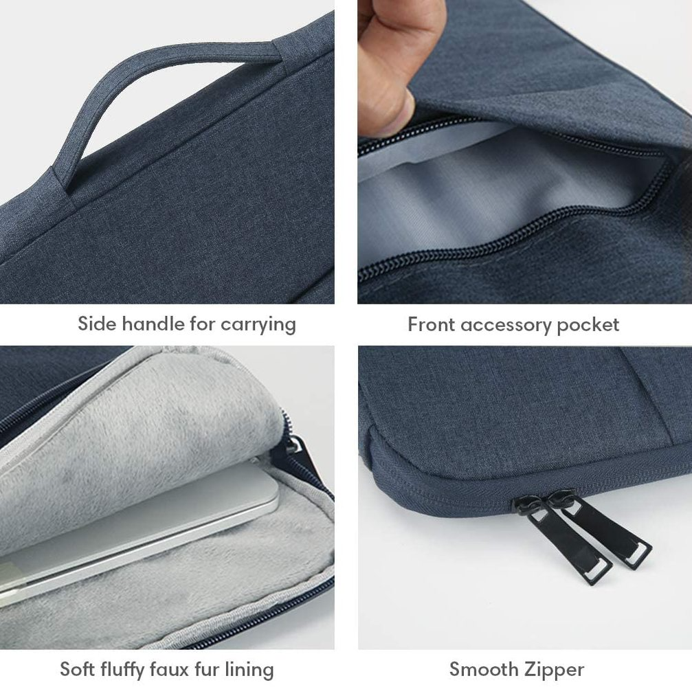 13.3 15.6 Inch Laptop Sleeve Case for Apple MacBook Air 13.6" A2681 Mac Book Pro 13.3 M2 Chip Briefcase for Women Men
