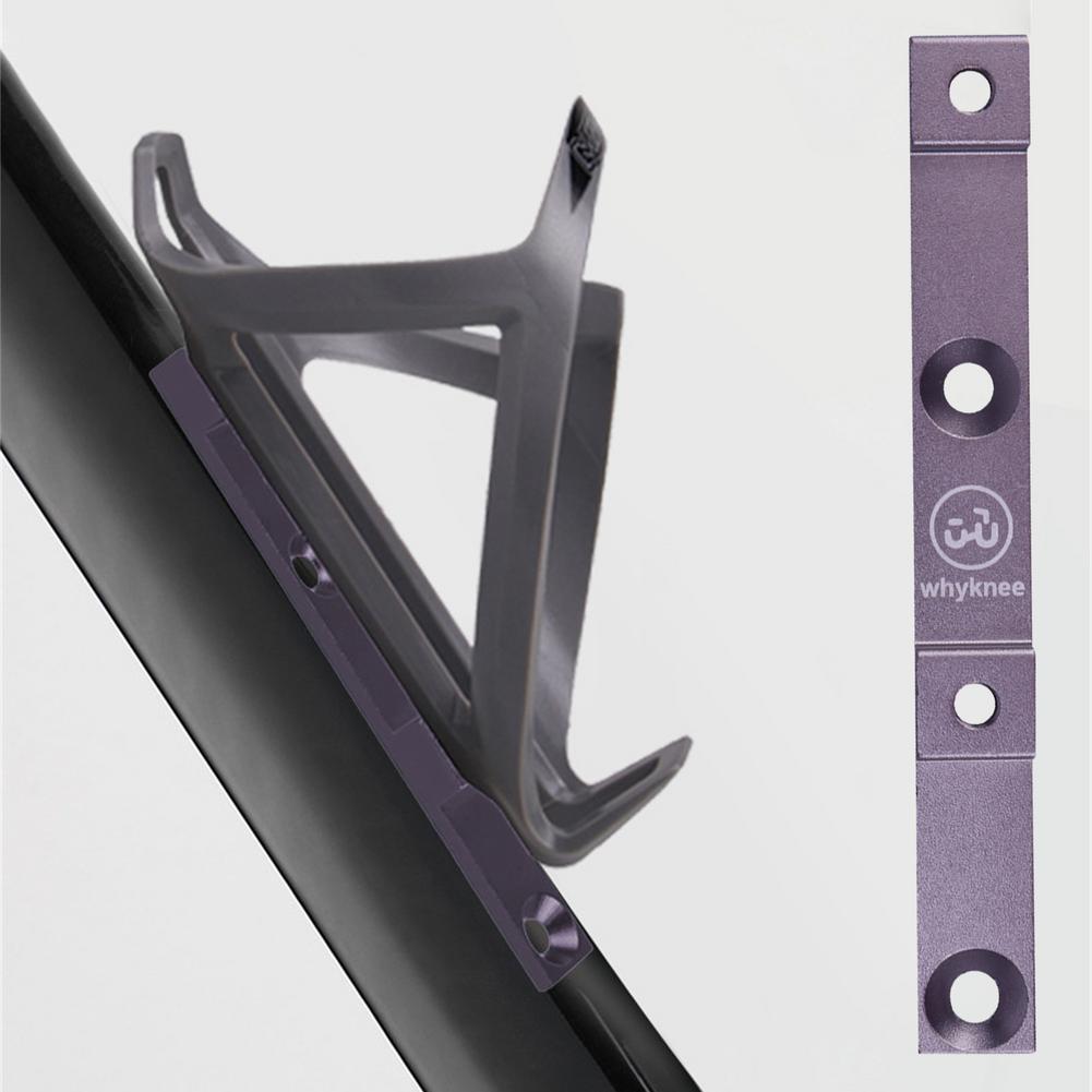 Fixeder Adaptateur Pour Porte-Bouteille de Vélo, Alliage D&#39;aluminium Placage Bouteille Cage Adaptateur de Montage Avec Vis VTT Accessoires De Vélo de Route