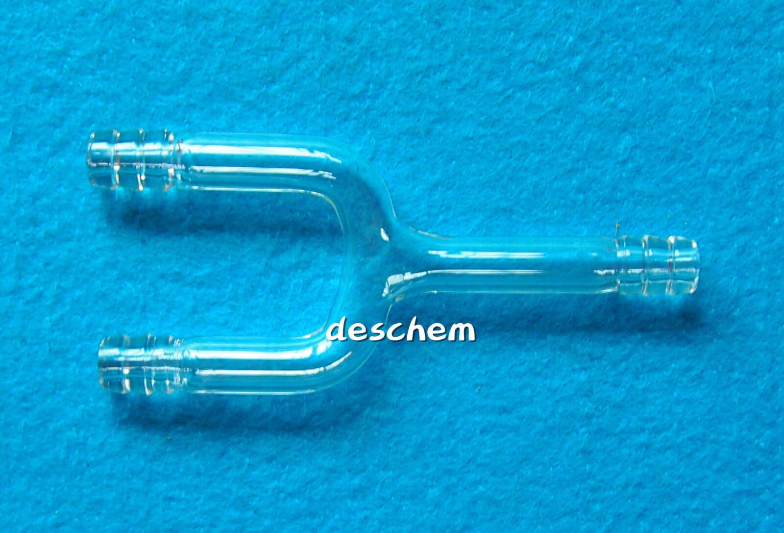 Glass U Connector Tube,10mm Hose Connection Adapter,U-Shape,Laboratory Glassware