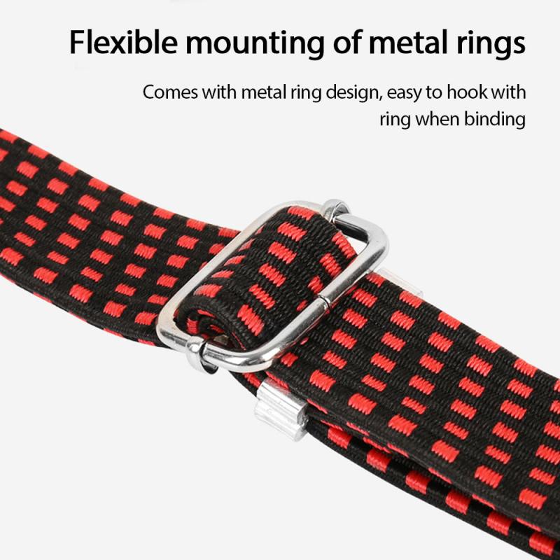Fahrrad Motorrad Bindung seil Erweiterung Verdickung Elastische elastische gepäck seil Regal seil Multifunktionale bindung seil