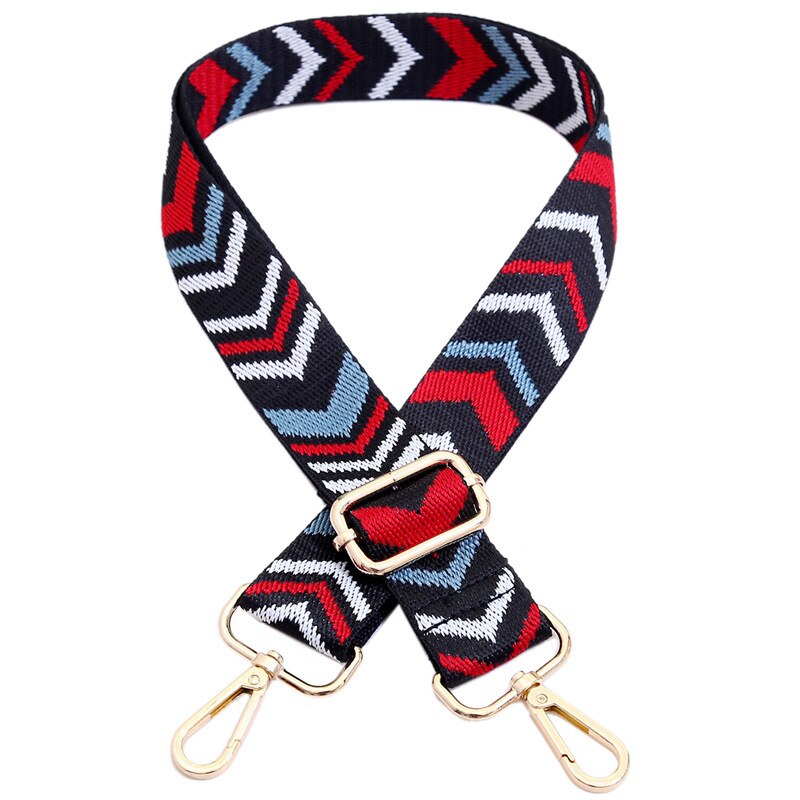 1PC National Style Long Shoulder Strap DIY Adjustable Crossbody Bag Shoulder Bags Decoration Belt Straps: 14