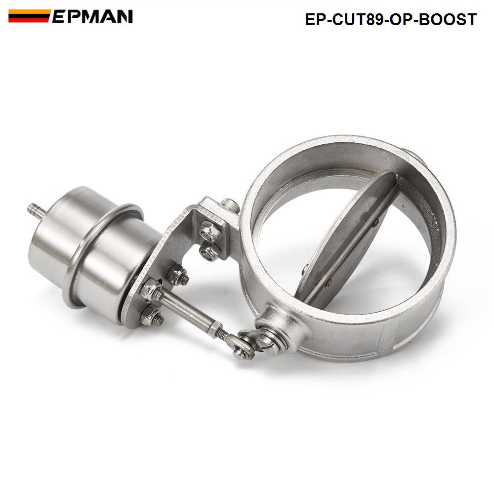 Boost Activated Exhaust Cutout / Dump 89MM Open Style Pressure: about 1 BAR For VW Golf 4 EP-CUT89-OP-BOOST