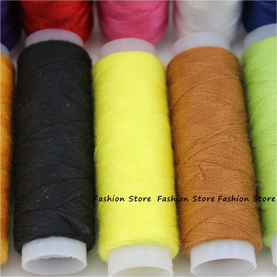 10 roll/lot, 160 yard/roll, Mixed Color Sewing Thread Spolyester,Thread Strong And Durable Sewing Threads For Hand Machines