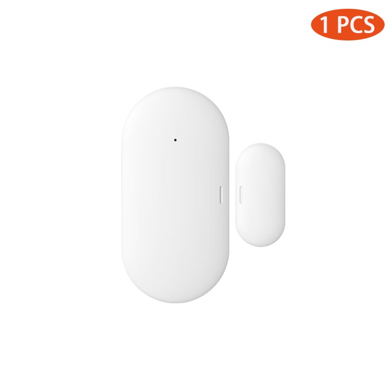 Tuya smart zigbee dør vindu kontakt sensor smart hjem trådløse dørdetektorer åpne/lukke app fjernalarm: Zigbee dør 1 stk