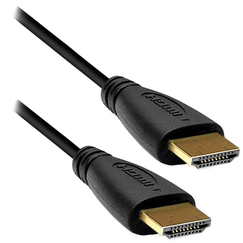 OcioDual Kabel 1 m HDMI V 1.4 Xbox 360 PS3 3D TV etc. gold Connectors V1.4 Badkamer Ultradunne Gold PS4 Hdtv 1.4b Full HD 1 M