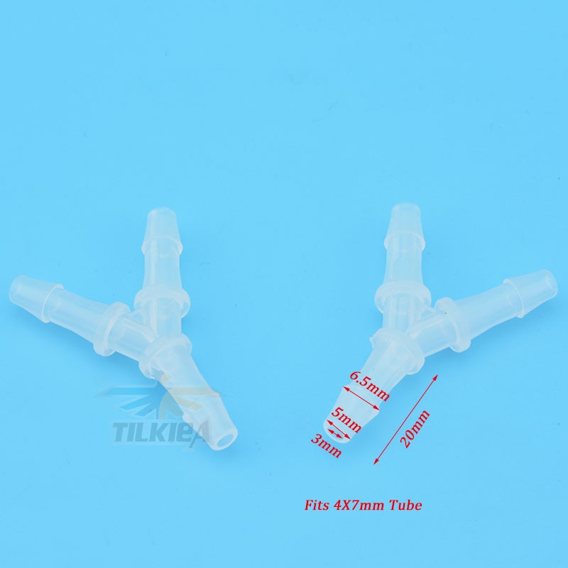2pcs Rc Boat 3-Way Water cooling Nozzles 4/5mm Water cooling faucet Water Nipples Fuel Nozzles For Rc Boat