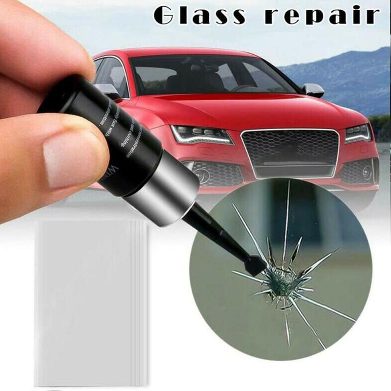 Auto Car Glass Repair Kit Auto Glass Scratch Crack Glass Car Tool Repair Diy Car Window Restore Repair Kit Resin Car Windsh V2R8