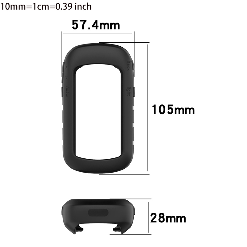 Funda protectora de silicona suave para garmin eTrex 10/20/20X/22X/30/30X/32X/201x/209x/309x, accesorio de GPS portátil