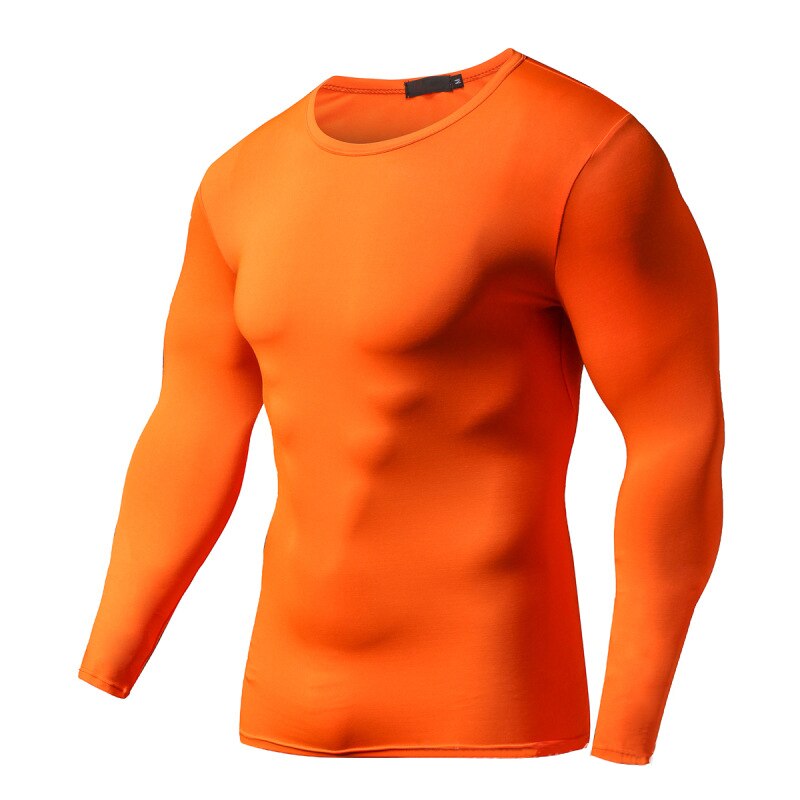 Sommer og efterår herre løbe t-shirt langærmet