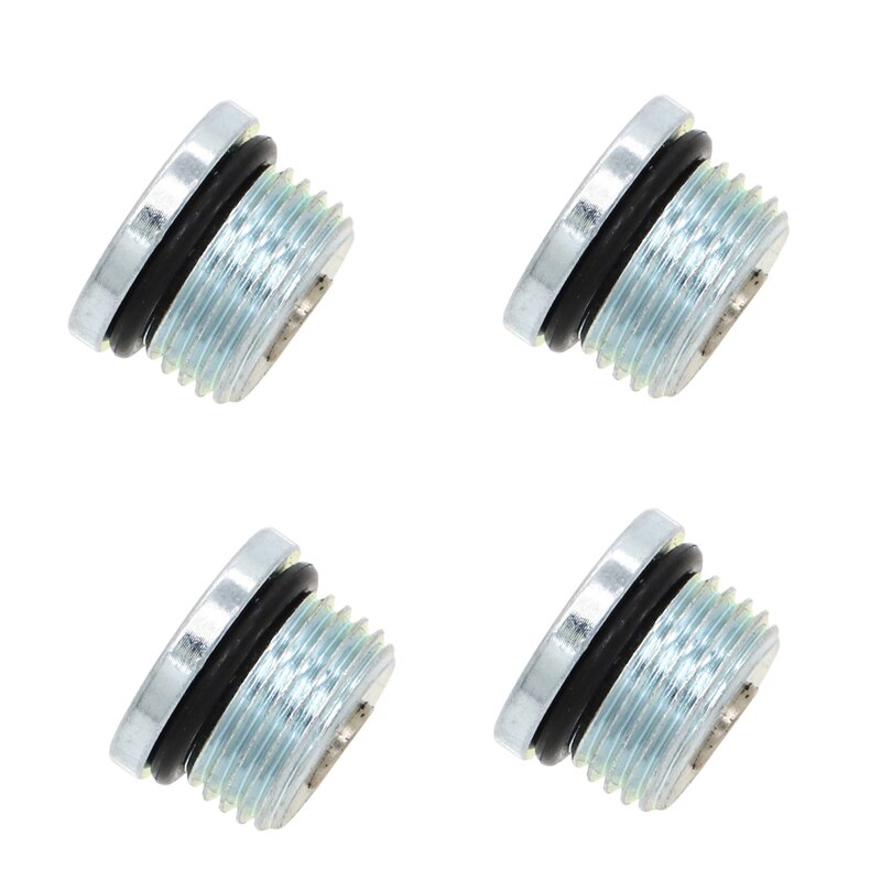 Tapón de drenaje de diferencial delantero, caja de engranajes magnética para Polaris Sportsman Ranger 400 500 700 800 900 EV Magnum 325 330 500 3234412 3233794: 4pcs