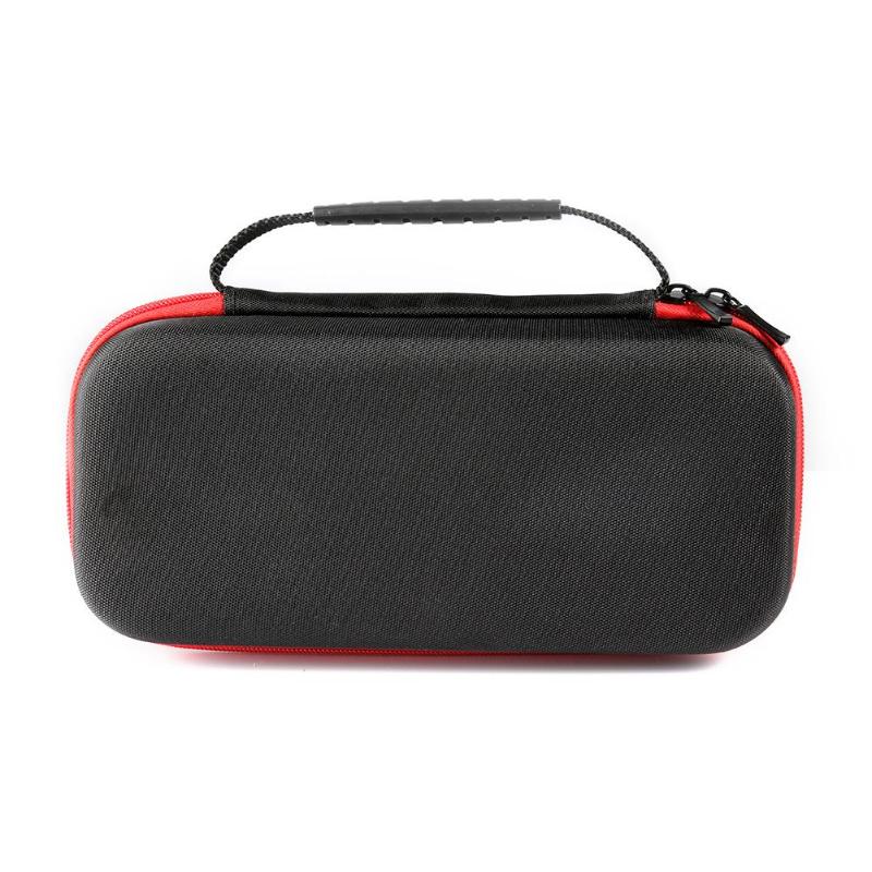 Sac de rangement dur EVA double jeu intercalaire porte-carte pochette de étui de protection de transport de jeu pour Console Nintend Switch NS: Rouge