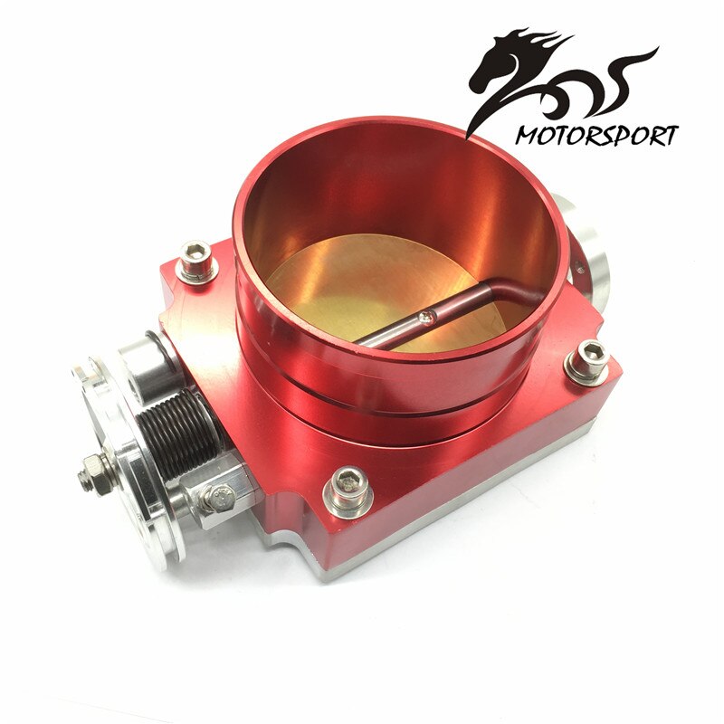 100MM CNC Aluminum High Flow Air Intake Manifold Engine Throttle Body
