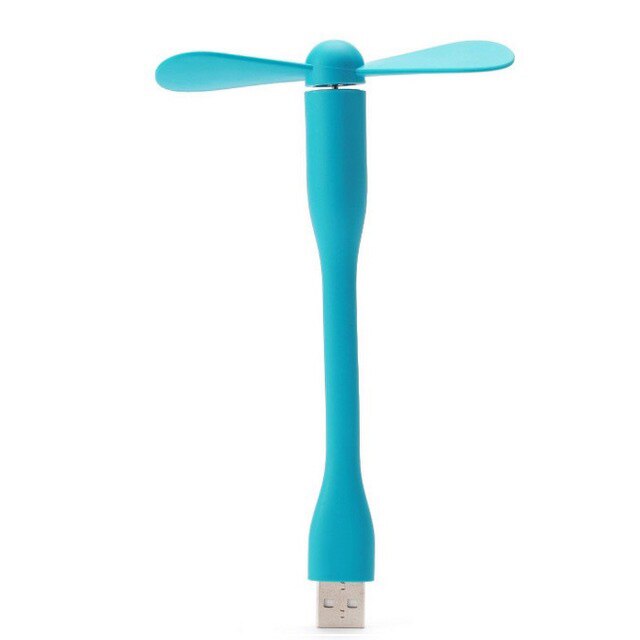 SIANCS Mini Cute Portable Flexible USB Fan Bendable removable USB Gadgets Low power for Powerbank for PC for laptop For OTG