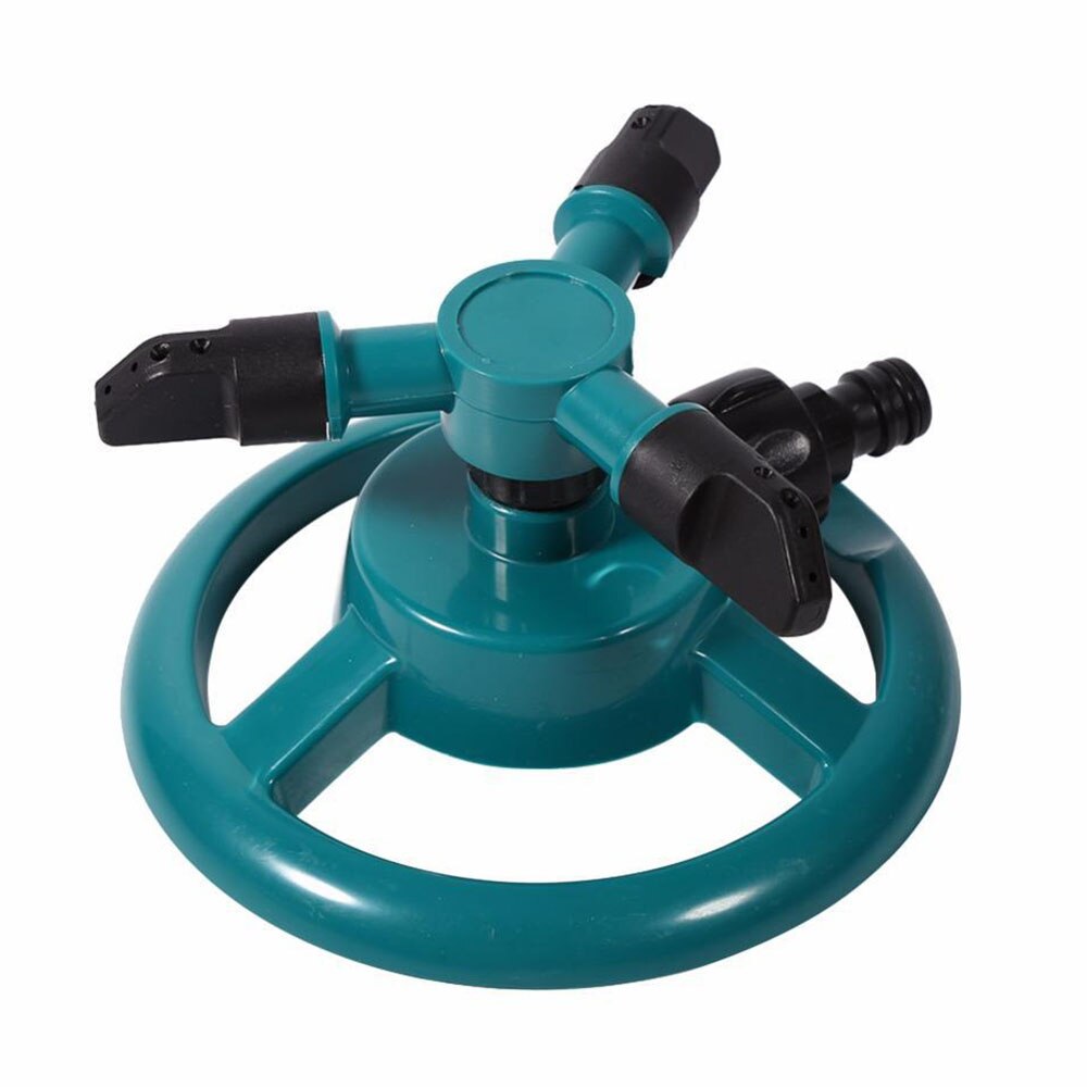 360 Degree Automatic Garden Sprinklers Watering Grass Lawn Rotary Nozzle Rotating Water Sprinkler System Garden Supplies: Default Title