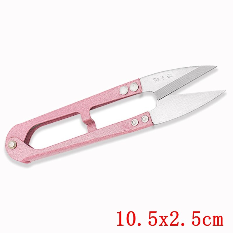 Small Scissors Stainless Steel Cross-stitch Sewing Scissors Many Style U-shaped Scissors for Fabric Sewing Embroidery Scissor: JD0200