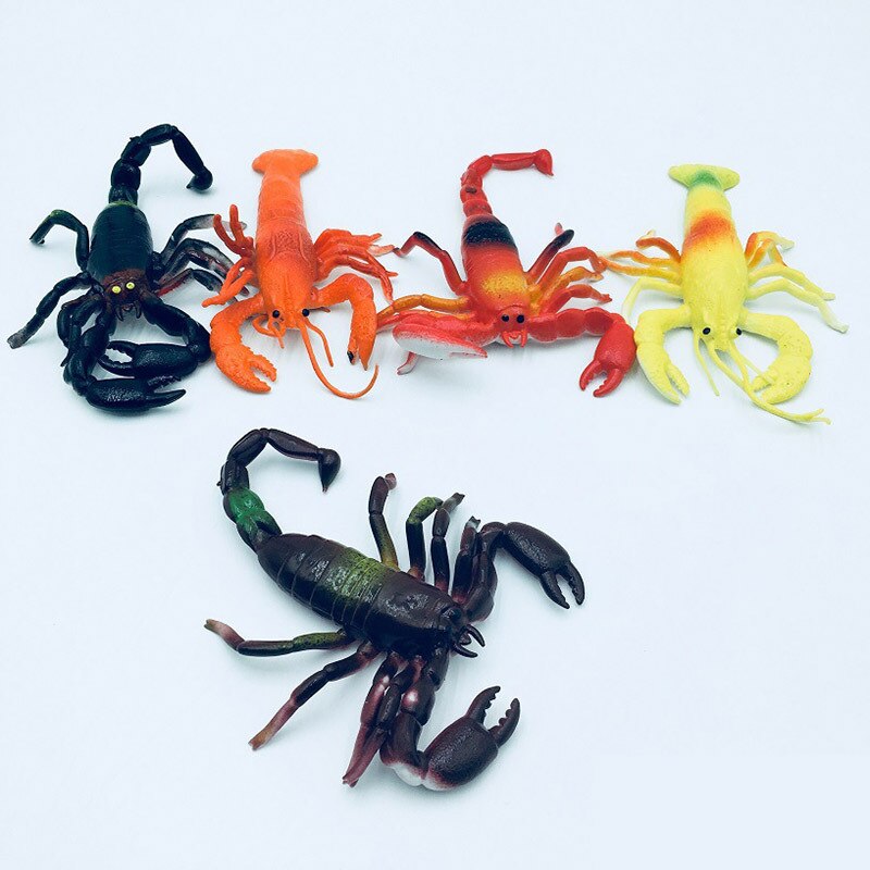 Kunstmatige Dier Speelgoed Crawler Reptiel Speelgoed Spider Kreeft Hagedis Schorpioen Speelgoed