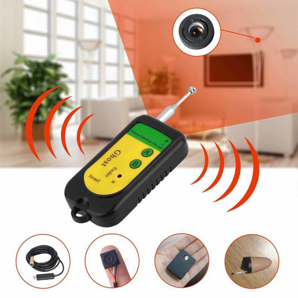 Anti Candid Camera Detector IP Lens GMS RF Signal Detection Finder All
