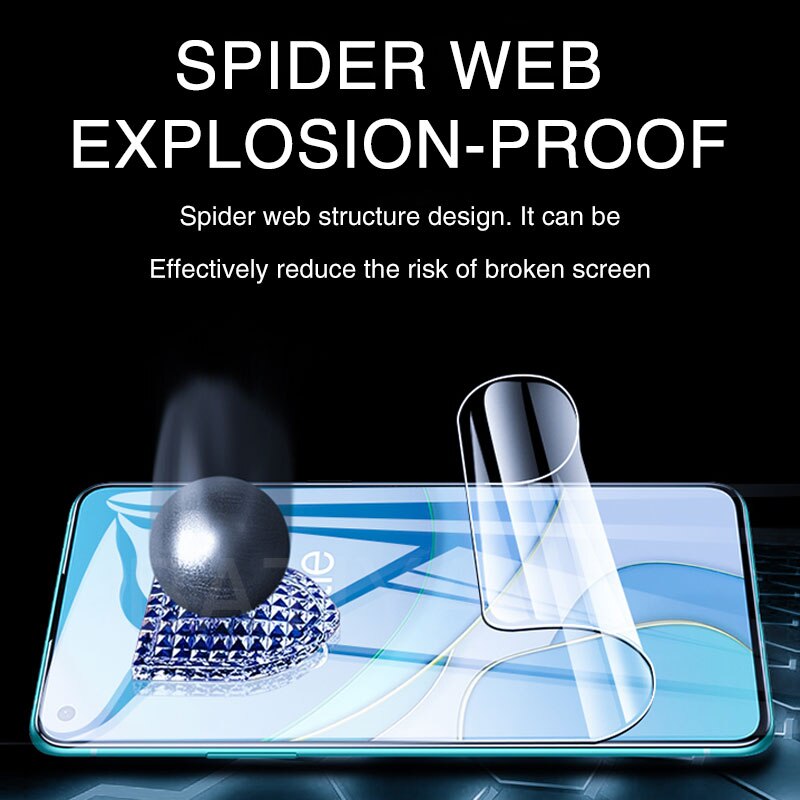 Hydrogel Film Op De Screen Protector Voor Oneplus 7T 6T 5T 8T Pro Volledige Cover Soft screen Protector Voor Oneplus 7 6 5 8 9 9R Nord