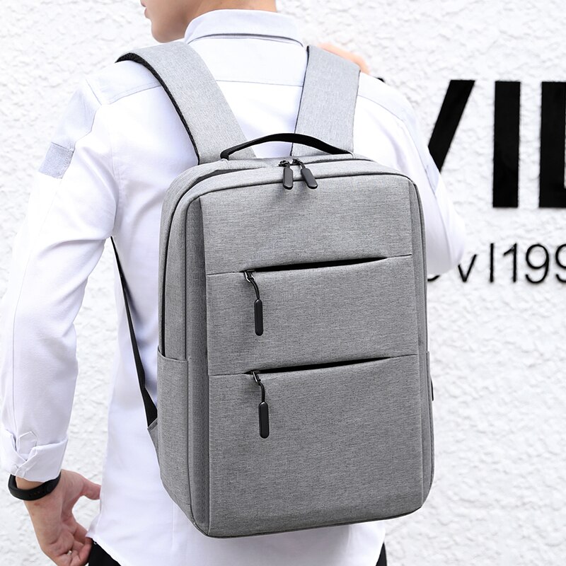 Laptop Bag Backpack Inch with USB Charging Port Backbag Travel Daypacks Male Backpack Business Back Pack Women Men