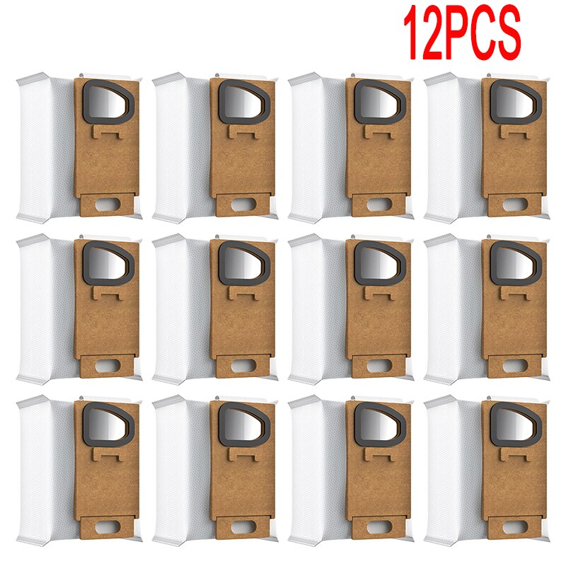 Voor Xiaomi Roborock H7 Stofzuiger Accessoires Professionele Stof Stofzak Roborock H6 Stofzuiger Vervangende Onderdelen: 12 PCS