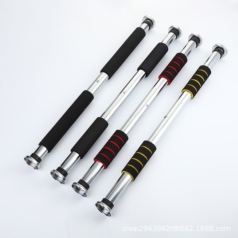 200kg Adjustable Door Horizontal Bars Exercise Home Workout Gym Chin Up Pull Up Training Bar Sport Fitness Equipments: white