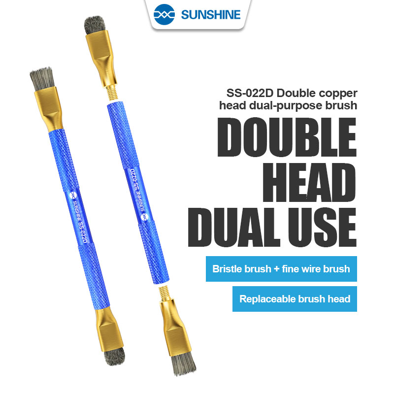 SUNSHINE SS-022 SS-022A SS-022B SS-022D cepillo seguro para placa principal del teléfono IC Chip pegamento limpieza eliminación de corrosión multifuncional