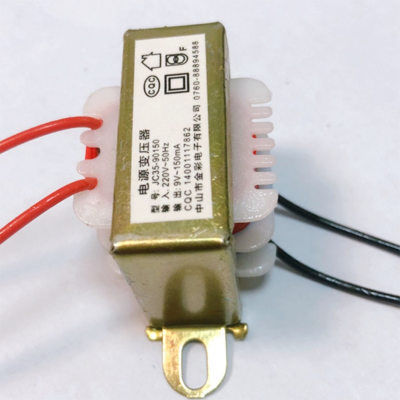 220v til 9v/12v- kablet transformator spenningstransformator strømomformer til elektronisk klokke