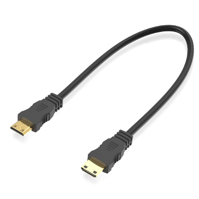 25CM 150CM 1.4 MINI HDMI plug to mini HD plug Video cable type C to C adapter TV DVD phone