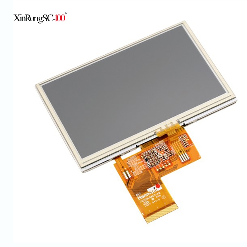 4.3 inch Resistive Lcd Touch Screen 102mm * 62mm AT043TN24 V.4 V.1 V.7 AT043TN25 V2 32000579- 04 Digitizer GPS navigator