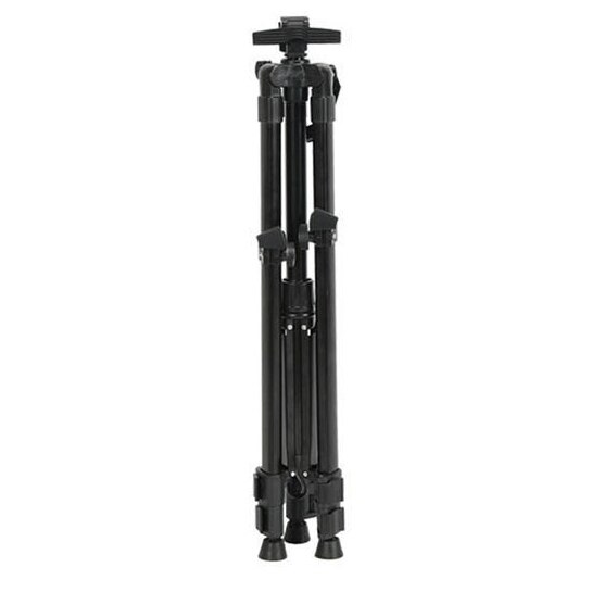 Caballete de metal ajustable para cuadros de pintura, soporte de lienzos de dibujo portátil en forma de trípode, en aleación de aluminio de , fuerte y duradero, adecuado para acomodar paneles: Black