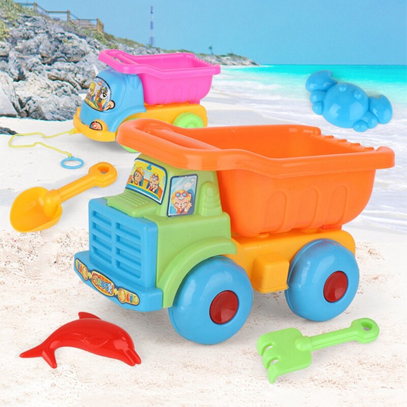 freundlicher Strand Buggy 6-Stück Anzug Eltern-Art Spielen Haus Pädagogisches Spielzeug