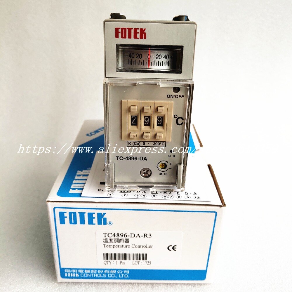 TC4896-DA-R3 FOTEK Temperature Controller DIN 48*96 & Original TC-4896-DA