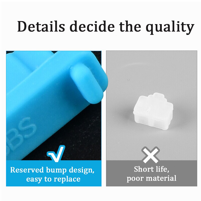 16Pcs Poort Pluggen Stof Stekkers Voor Laptops Beschermen Ultrabook Poorten Van Vuil Stof Siliconen Stofdicht Anti Dust Plug Cover stopper