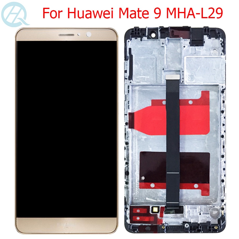 Original Mate 9 LCD For Huawei Mate 9 Display With Frame LCD Touch Screen 5.9" Mate9 MHA-L09 MHA-L29 LCD Screen Glass Panel