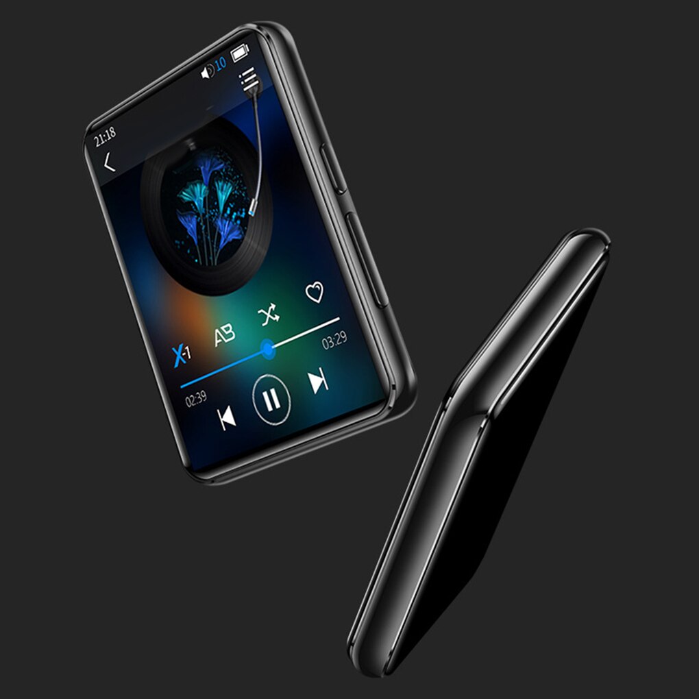 4/8/16GB MP3 MP4 Player Touch Control 2.8-inch Screen HiFi Video Player Students E-book Reader Music Listening