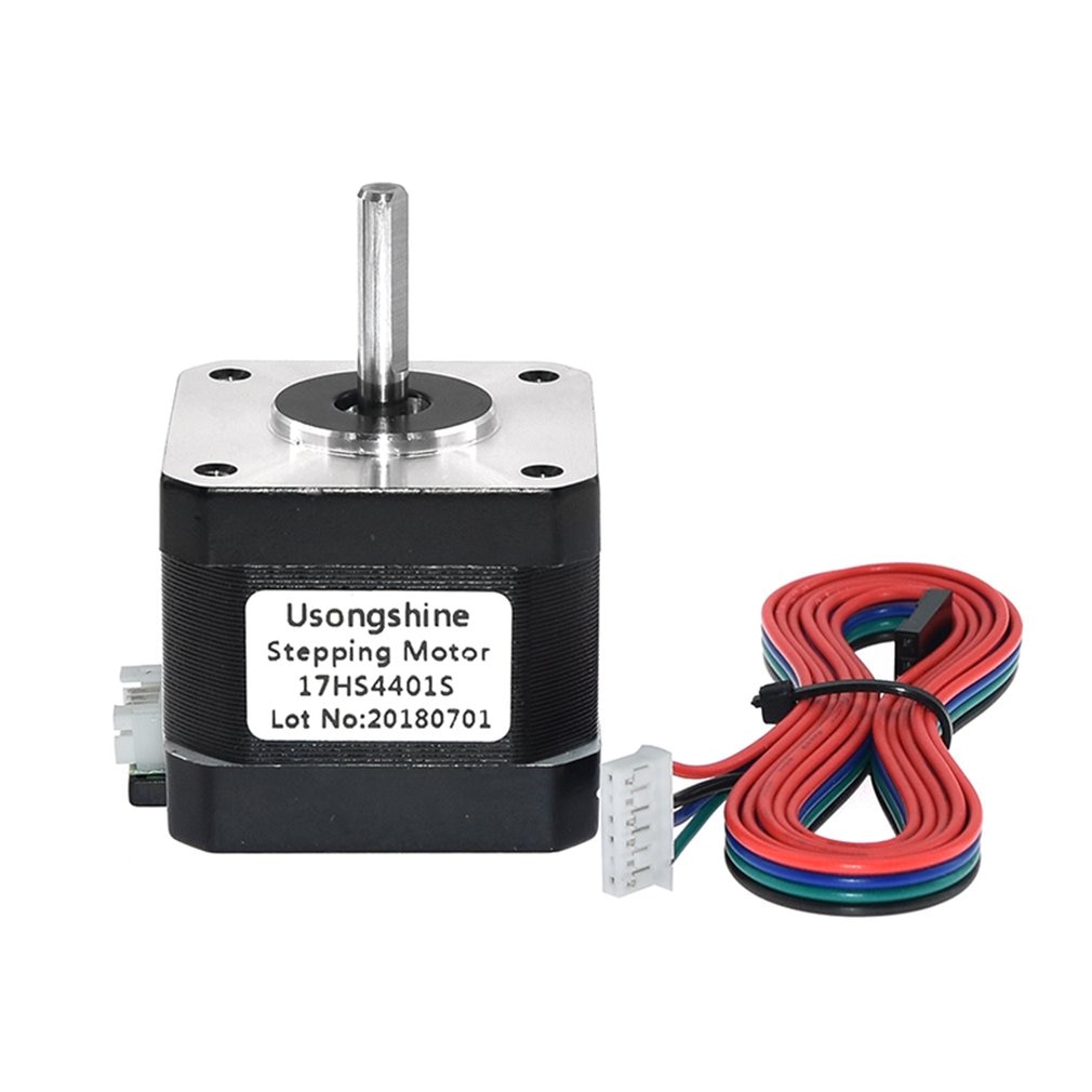 Motor paso a paso Nema17 de 4 conductores, Motor de 42 motores de engranaje de extrusión, relación de Motor paso a paso 5,18: 1, caja de engranajes planetaria Nema 17 17HS4401S